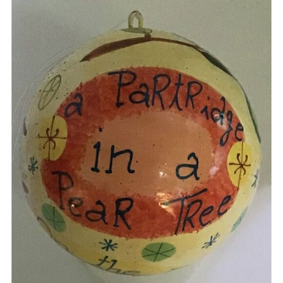 🎄 Hand-Painted “12 Days of Christmas” Ornaments – Set of 5 - Picture 8 of 11